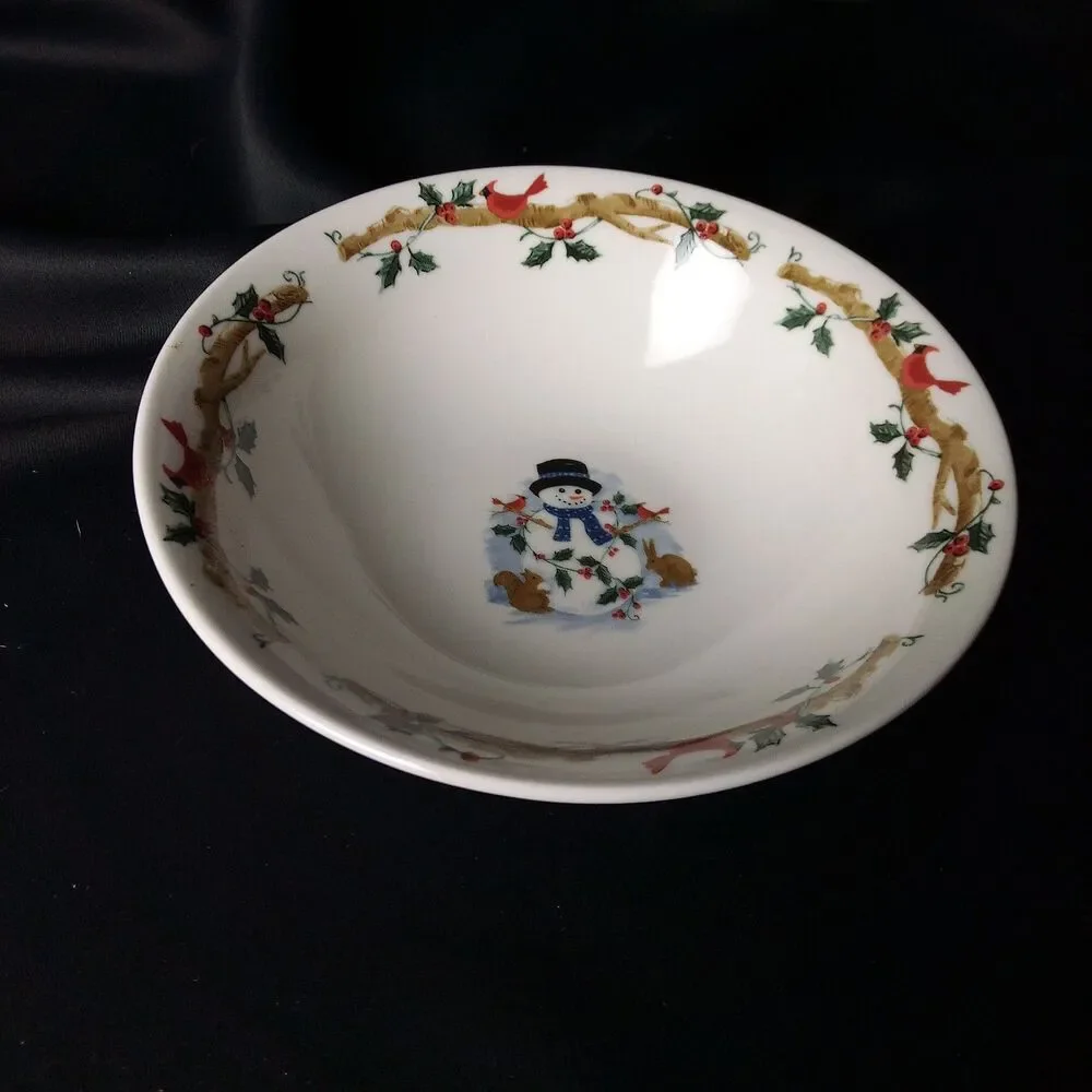 HOME ESSENTIALS WOODLAND CELEBRATION 3 PIECE DINNER SET FOR 4